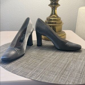 Stuart Weitzman Silver Women's Heels